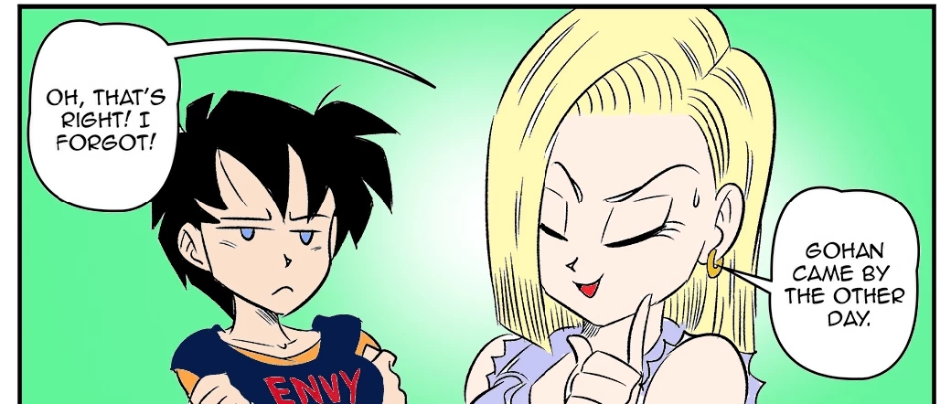 What if 18 stole Gohan's virginity by funsexydragonball color by zerocrow porn comic picture 3