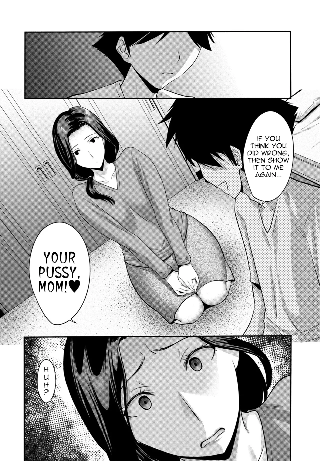 When my Mom is Half Asleep in the Morning | Kaasan ga Nebokeru Asa porn comic picture 4