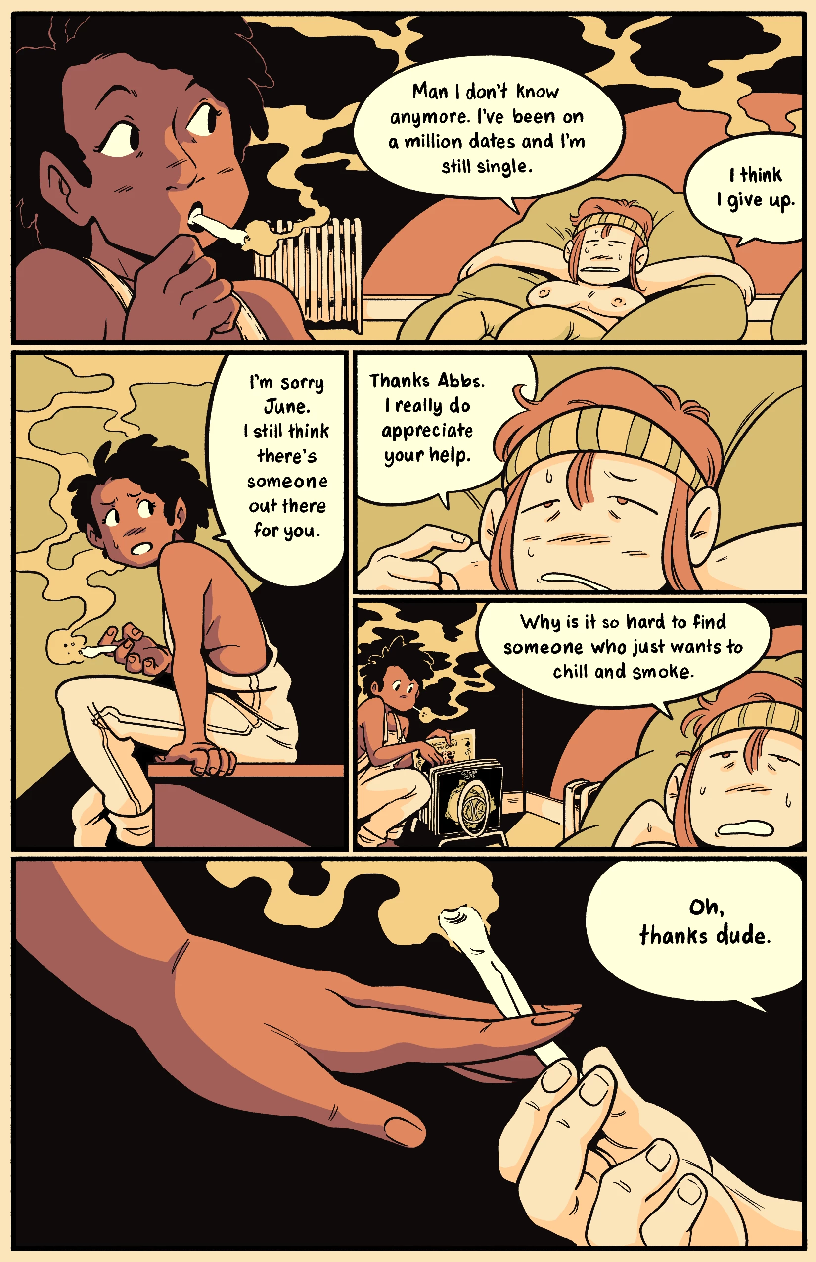 Why don't you have a partner June!? porn comic picture 16