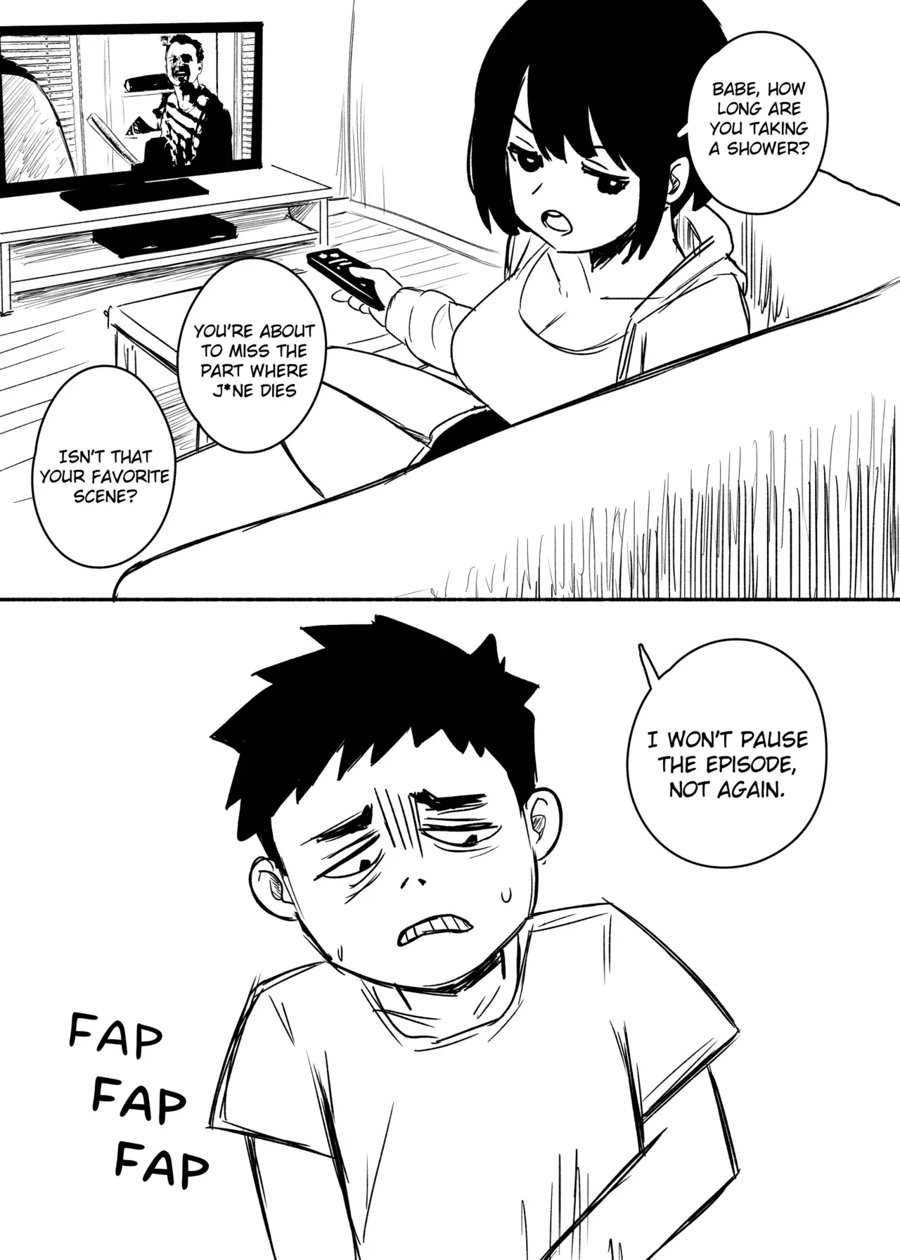 Why won't my girlfriend NTR me ? porn comic picture 13