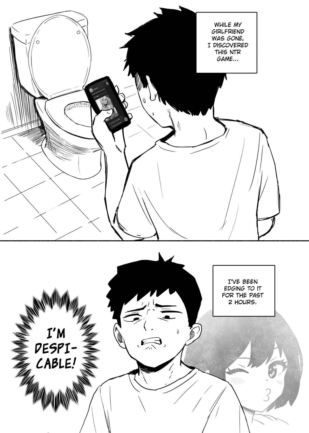 Why won't my girlfriend NTR me ? porn comic picture 14
