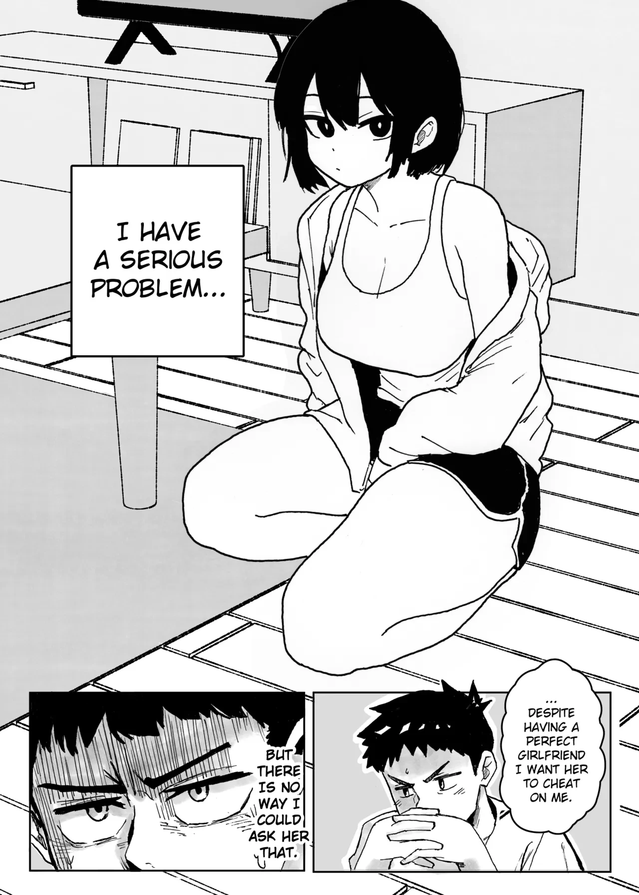 Why won't my girlfriend NTR me ? porn comic picture 2
