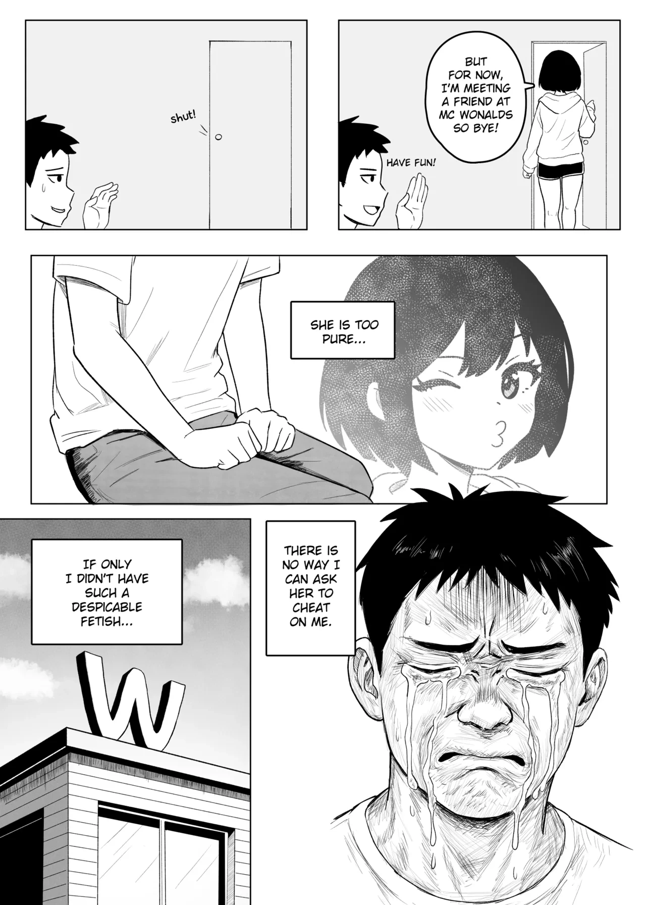 Why won't my girlfriend NTR me ? porn comic picture 5