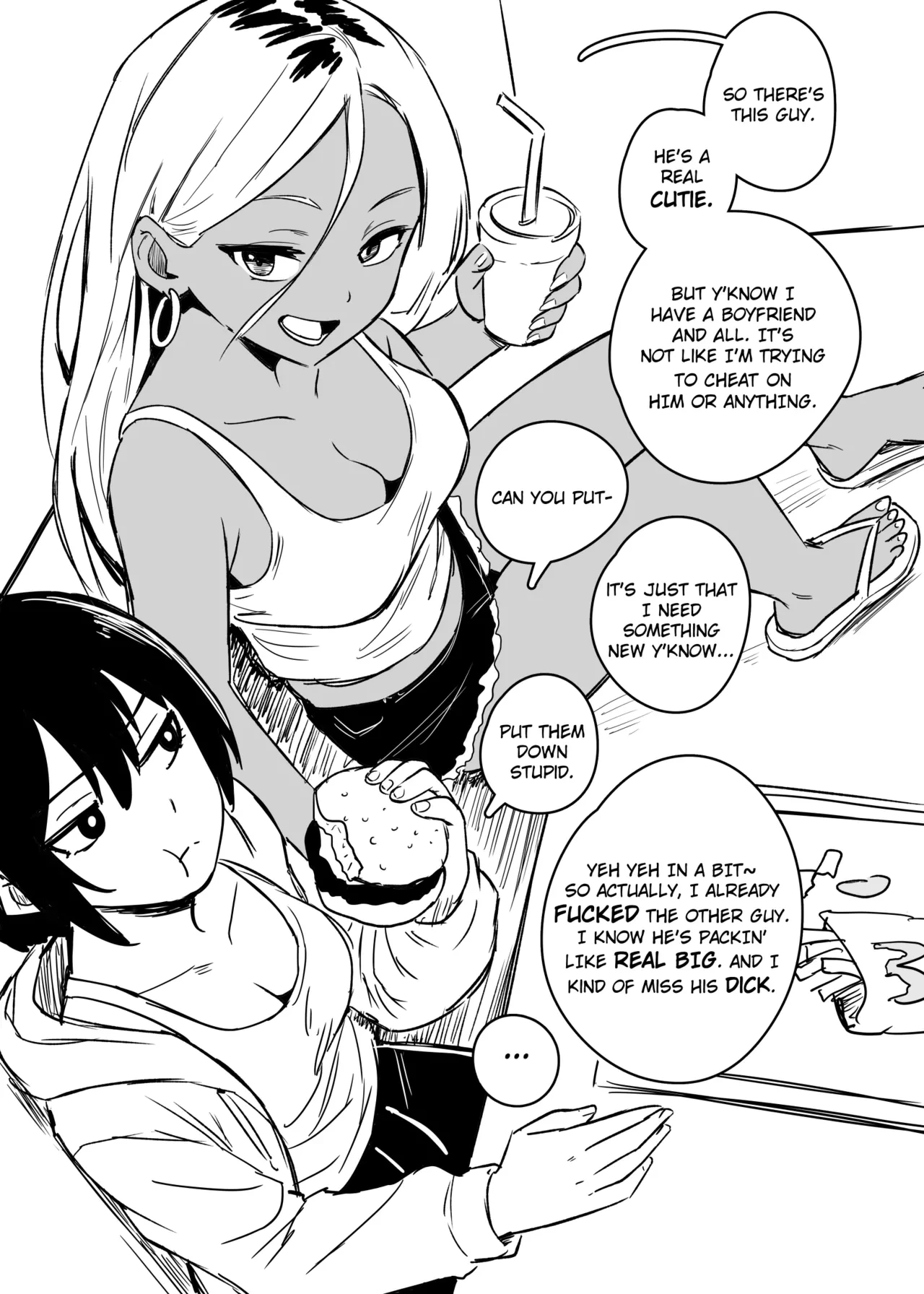 Why won't my girlfriend NTR me ? porn comic picture 7
