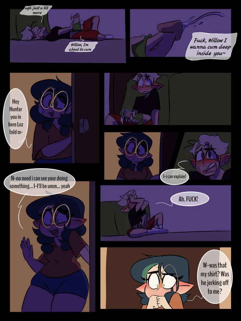 Willow and Hunter's story so far (smutzy) porn comic picture 2