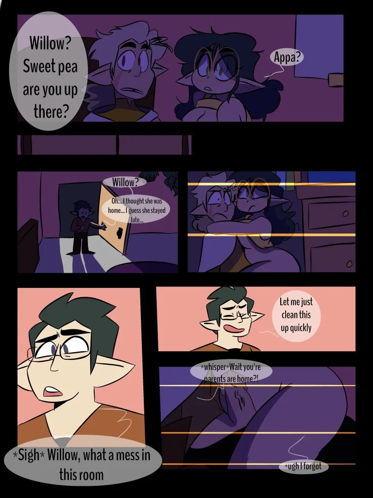 Willow and Hunter's story so far (smutzy) porn comic picture 24