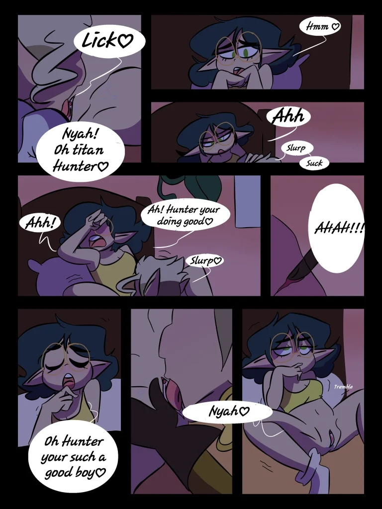 Willow and Hunter's story so far (smutzy) porn comic picture 8