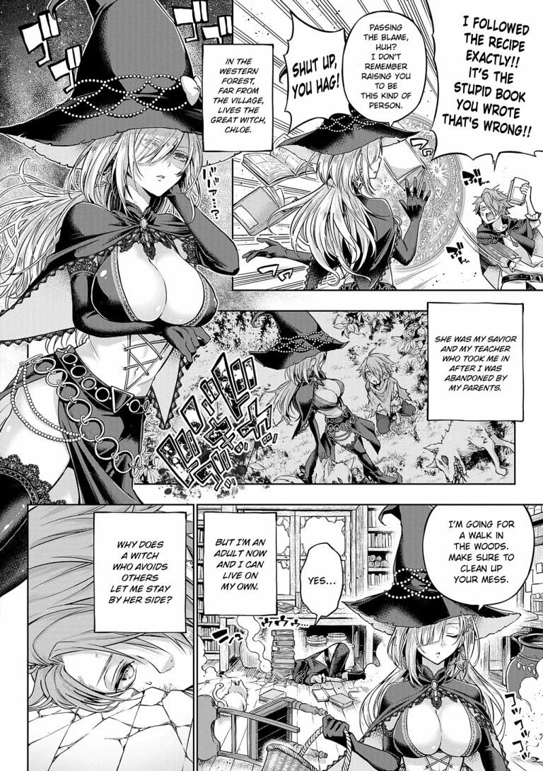 Witch Love Potion porn comic picture 2