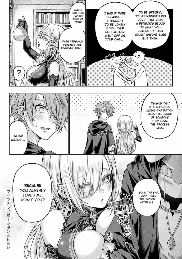 Witch Love Potion porn comic picture 28