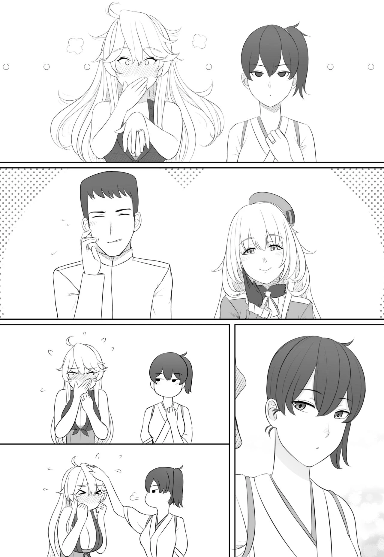 With Kaga porn comic picture 3