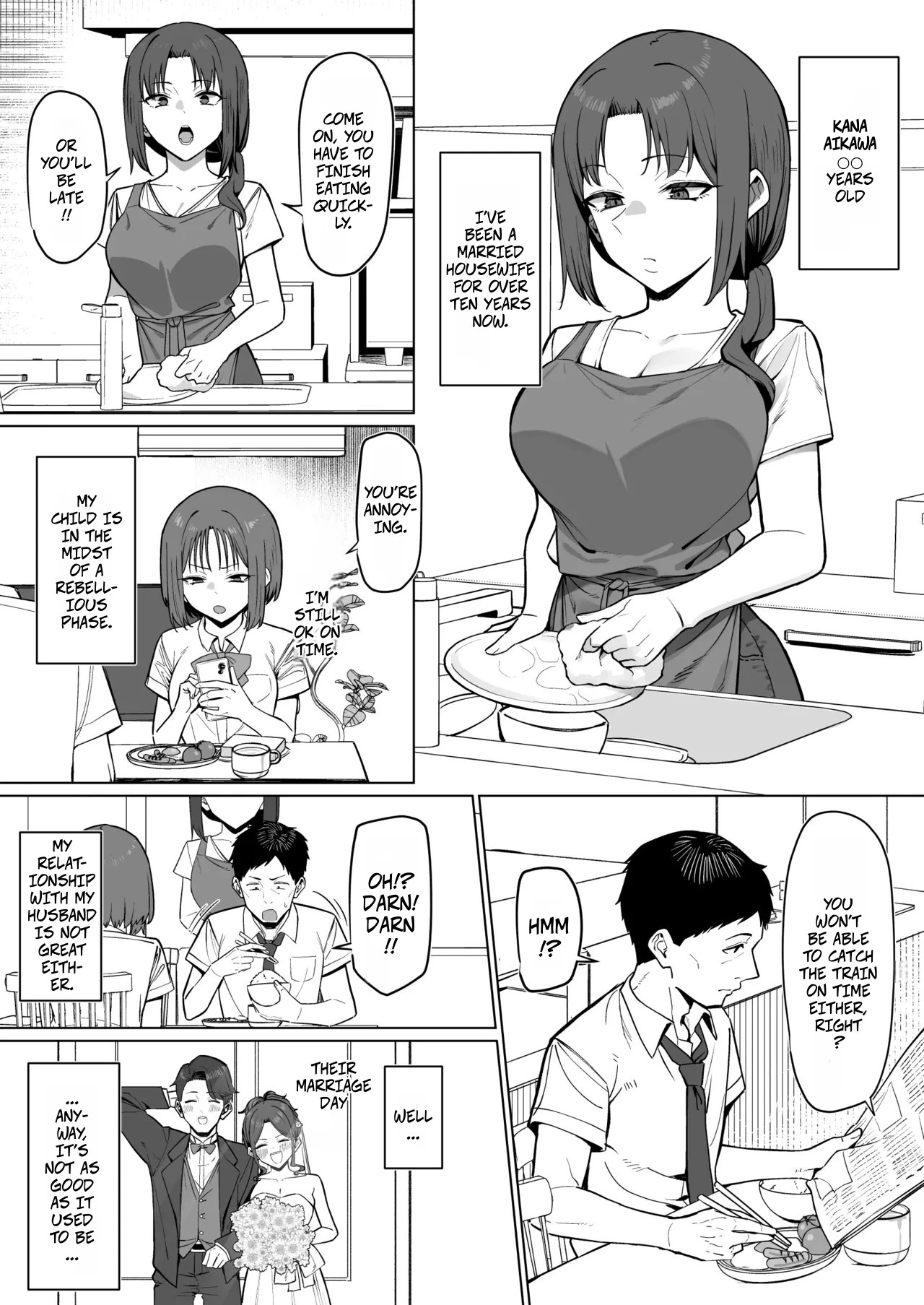With The Housewife At My Part-Time Job | Baito saki no hitozuma to porn comic picture 10