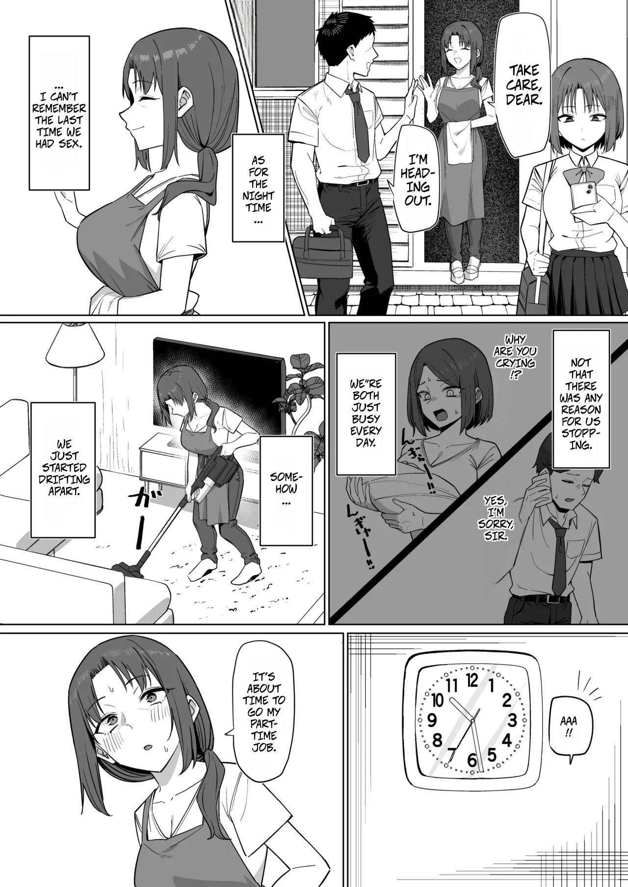 With The Housewife At My Part-Time Job | Baito saki no hitozuma to porn comic picture 11