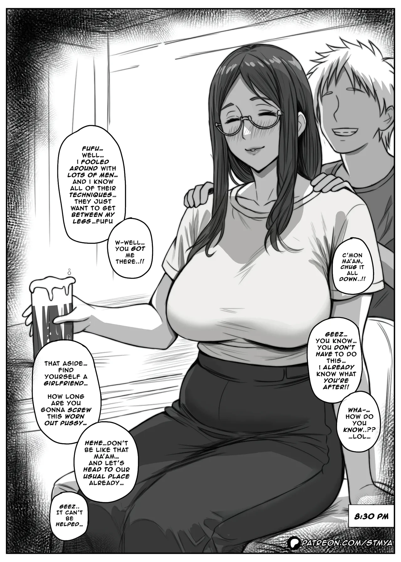 Wives porn comic picture 15