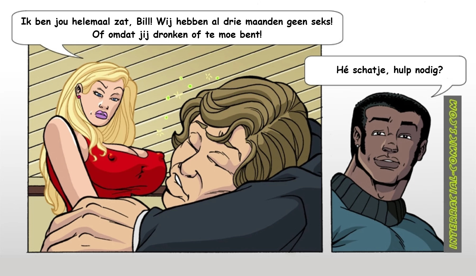 Wives Wanne Have Fun Too 01 [NL] porn comic picture 4