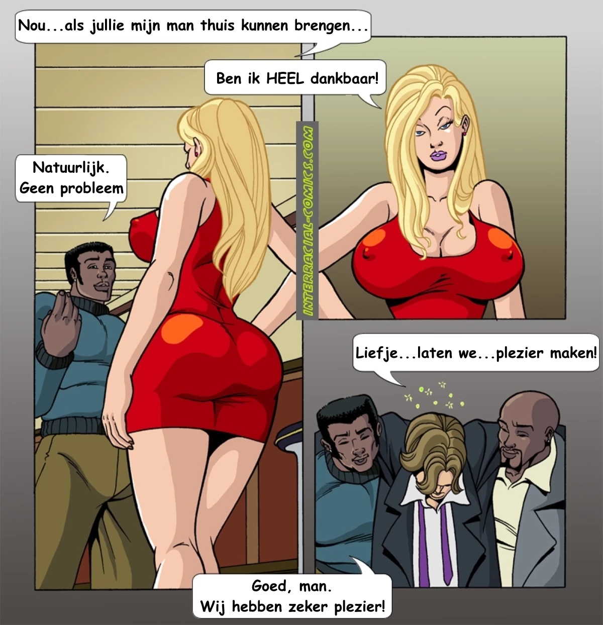 Wives Wanne Have Fun Too 01 [NL] porn comic picture 5