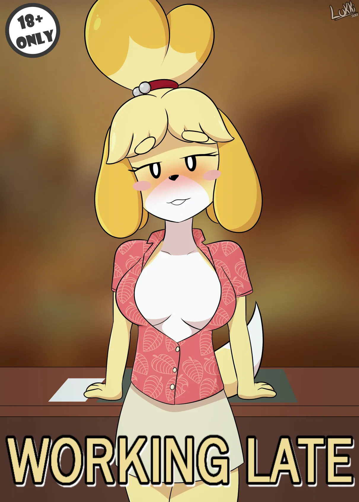 Working Late porn comic picture 1