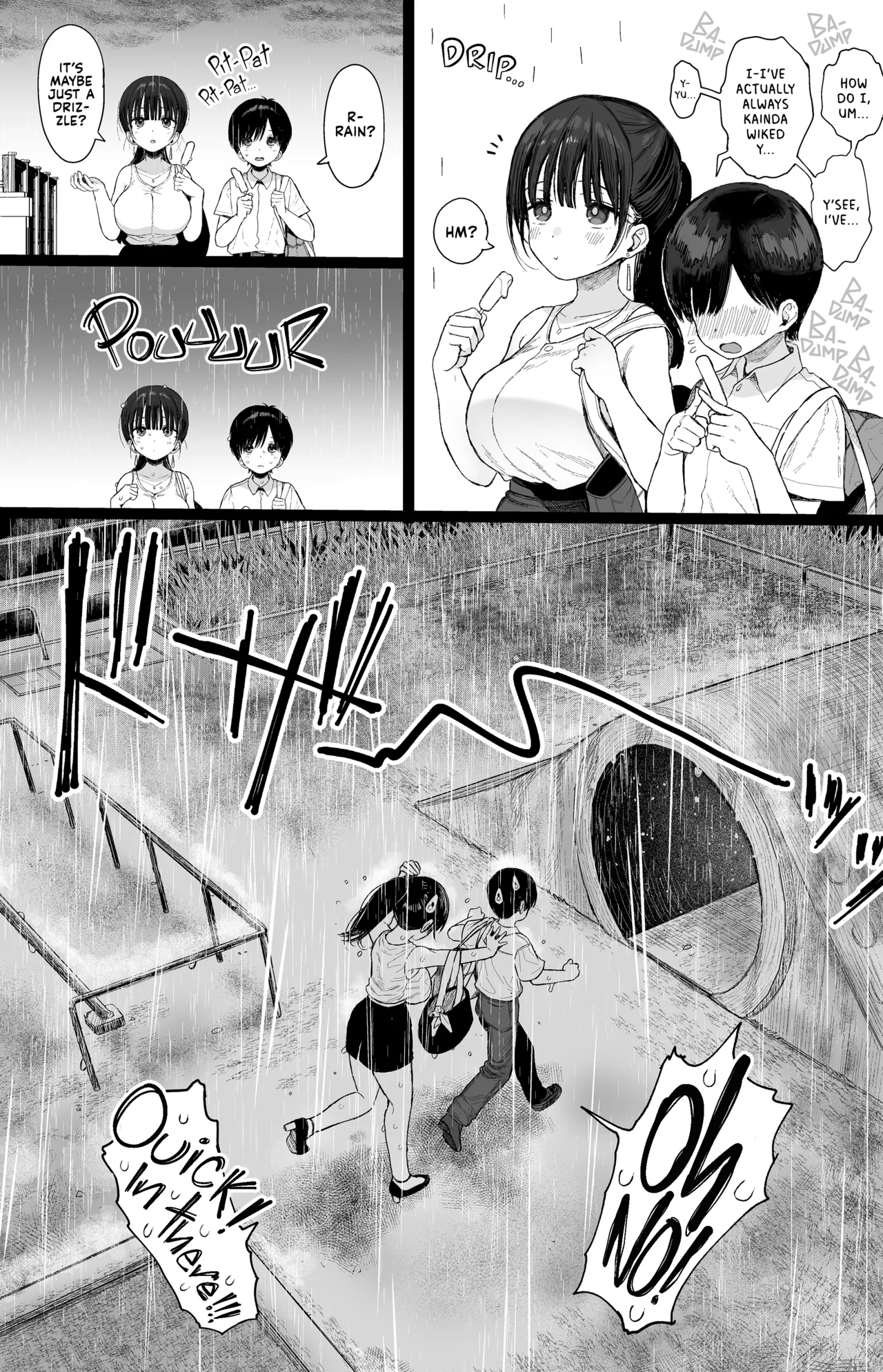 Would You Still Crush on Your Older Childhood Friend Even if She Was a Naughty Girl? | Osananajimi no H na Onee-san wa Suki desu ka? porn comic picture 10