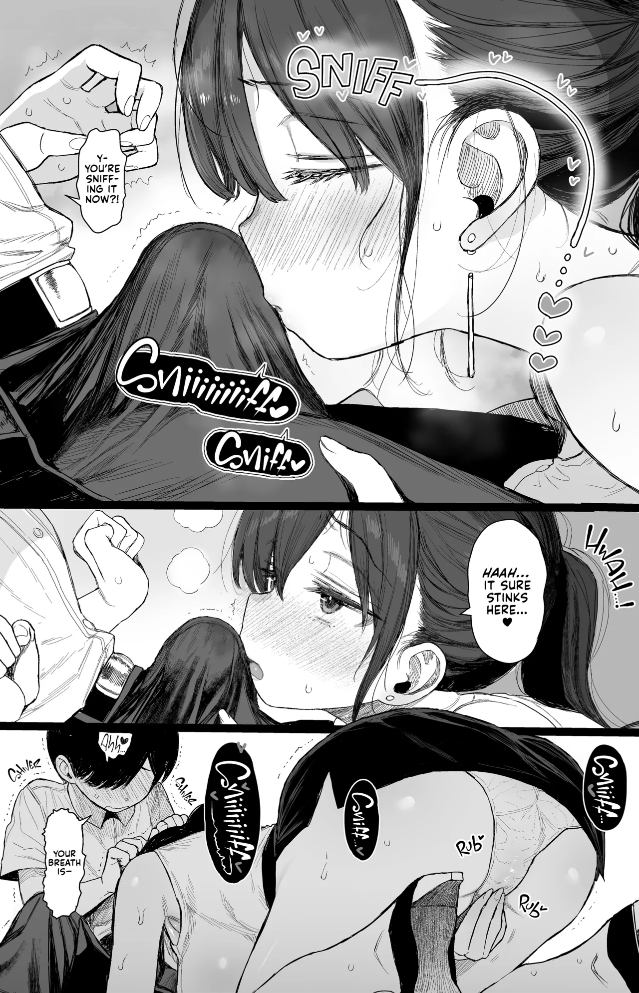 Would You Still Crush on Your Older Childhood Friend Even if She Was a Naughty Girl? | Osananajimi no H na Onee-san wa Suki desu ka? porn comic picture 16