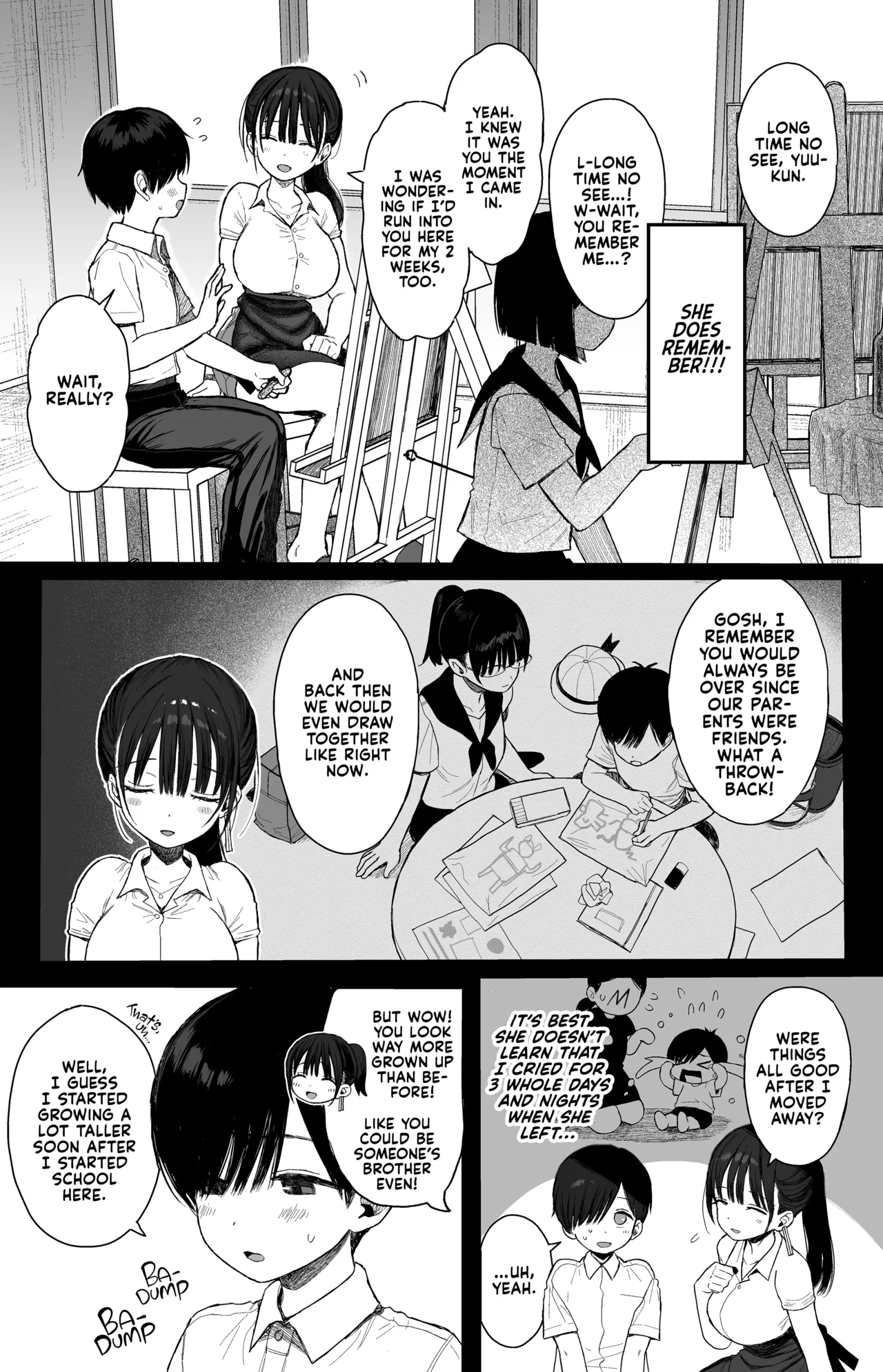 Would You Still Crush on Your Older Childhood Friend Even if She Was a Naughty Girl? | Osananajimi no H na Onee-san wa Suki desu ka? porn comic picture 4