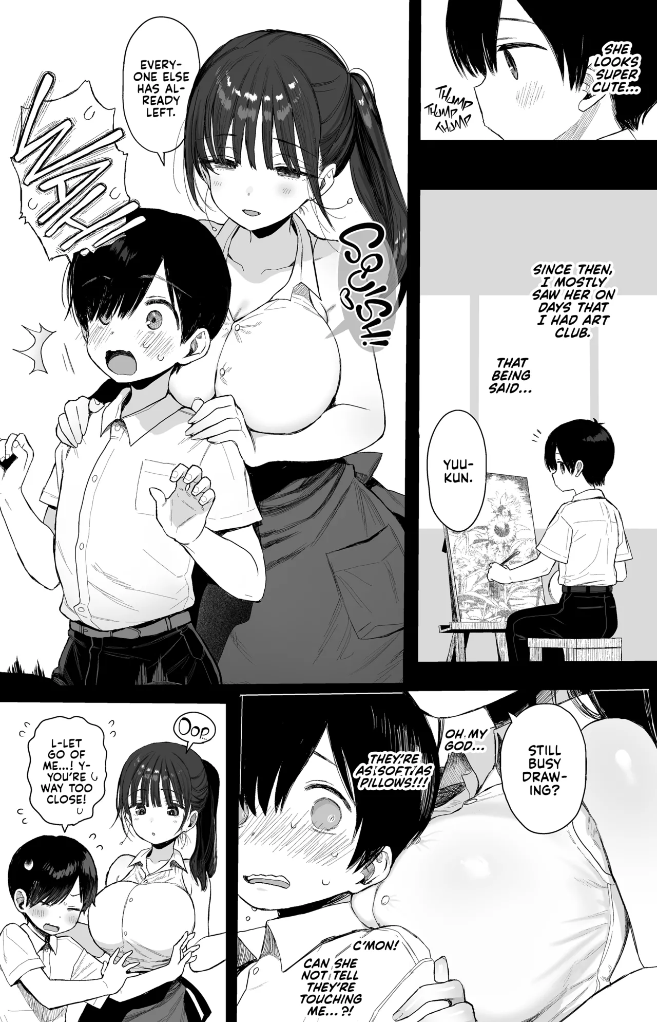 Would You Still Crush on Your Older Childhood Friend Even if She Was a Naughty Girl? | Osananajimi no H na Onee-san wa Suki desu ka? porn comic picture 6