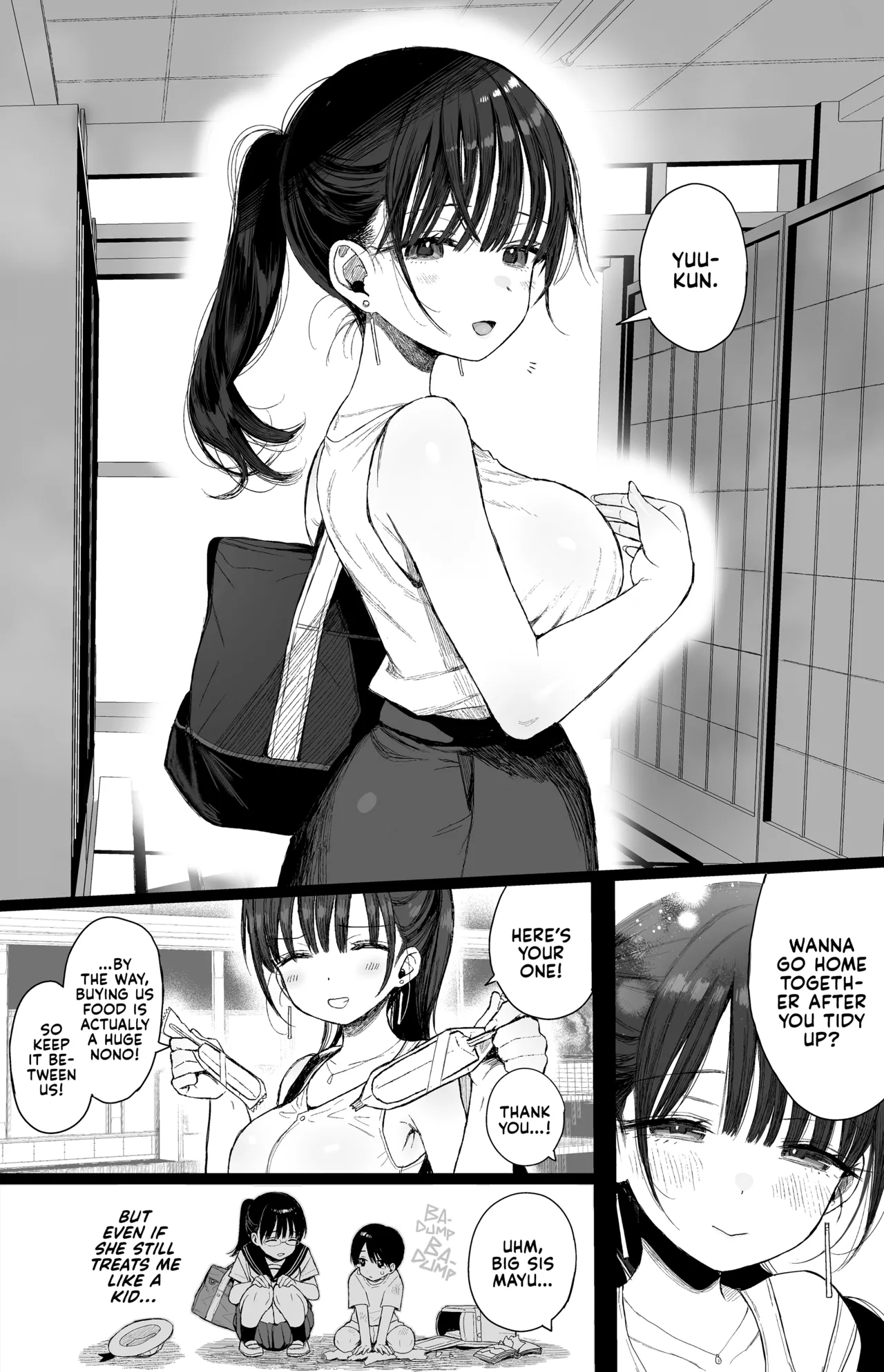 Would You Still Crush on Your Older Childhood Friend Even if She Was a Naughty Girl? | Osananajimi no H na Onee-san wa Suki desu ka? porn comic picture 9