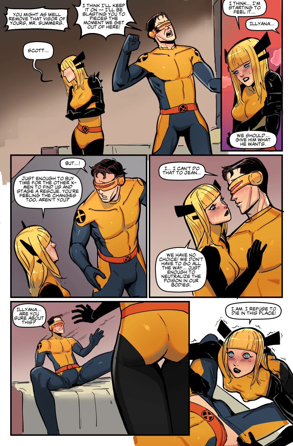 X-men: Placebo porn comic picture 4