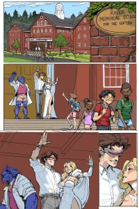 X-Men: Summer Break porn comic picture 1