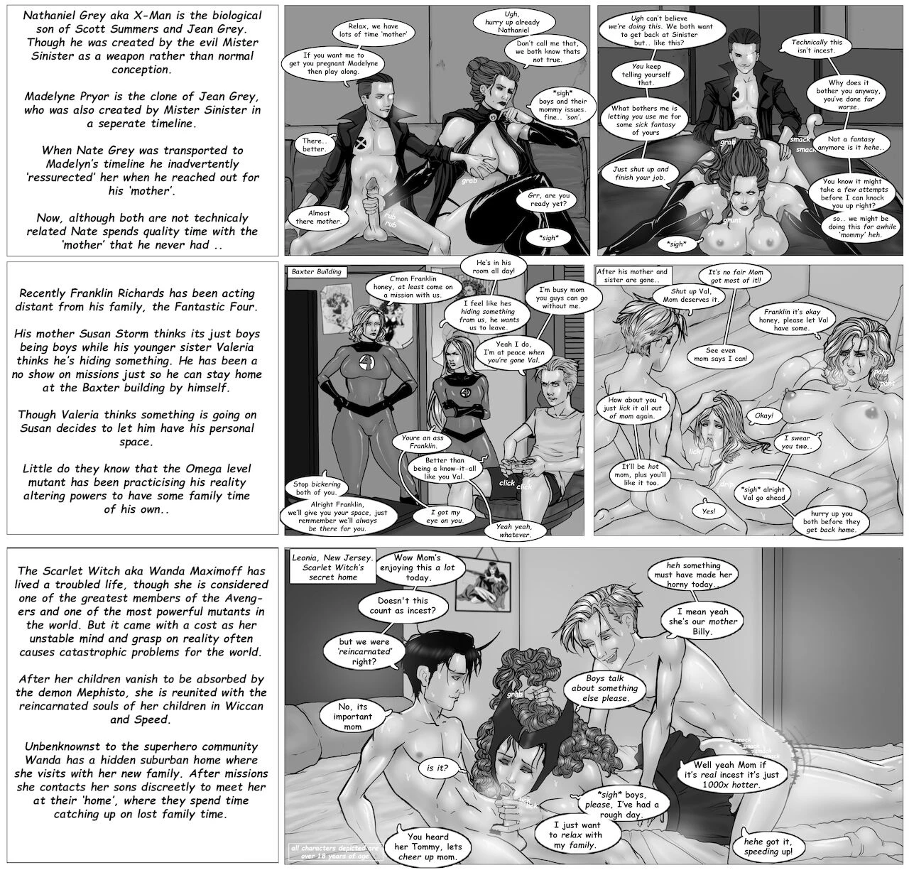 X-moms [ENG] porn comic picture 3