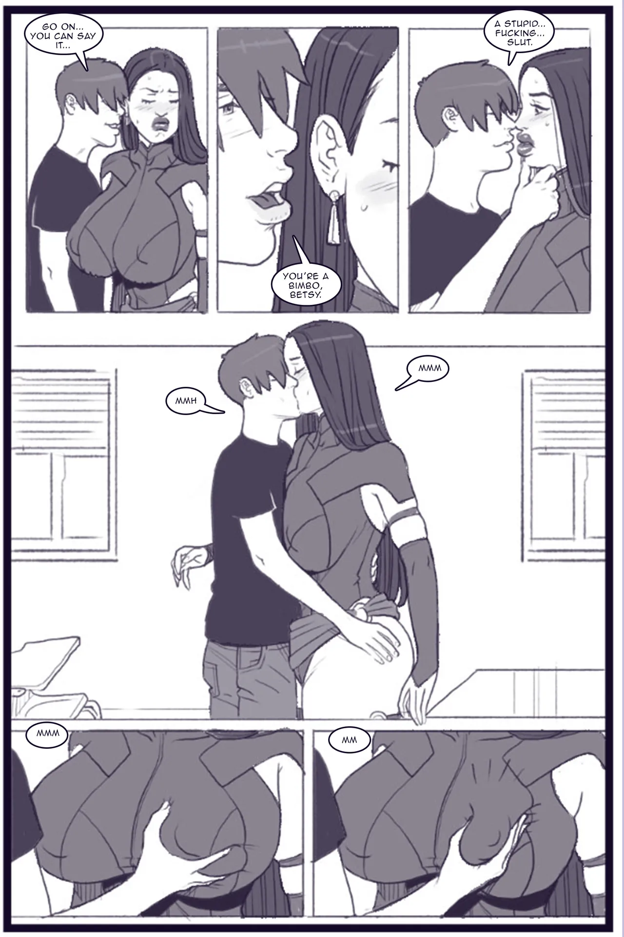 Xavier Academy Bimbofied porn comic picture 34