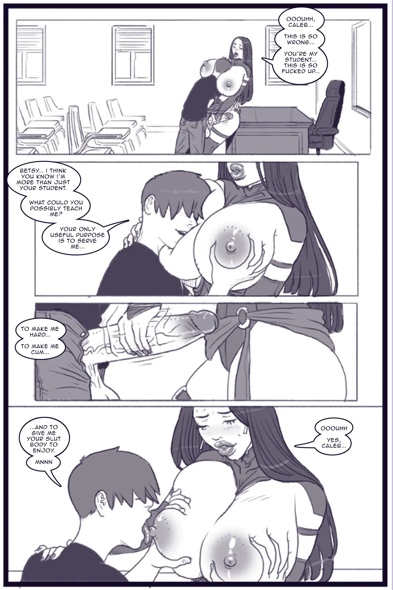 Xavier Academy Bimbofied porn comic picture 40