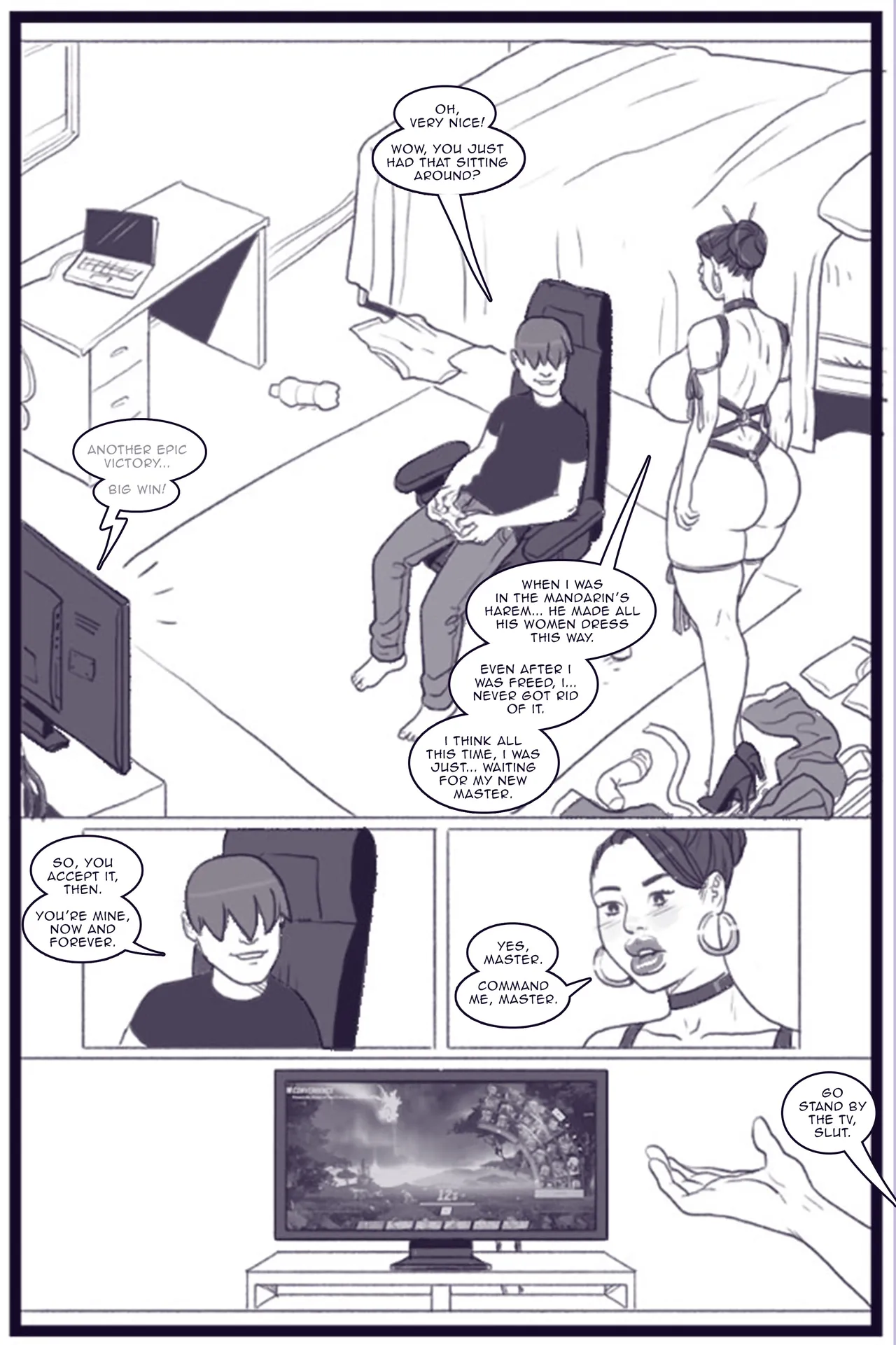 Xavier Academy Bimbofied porn comic picture 49