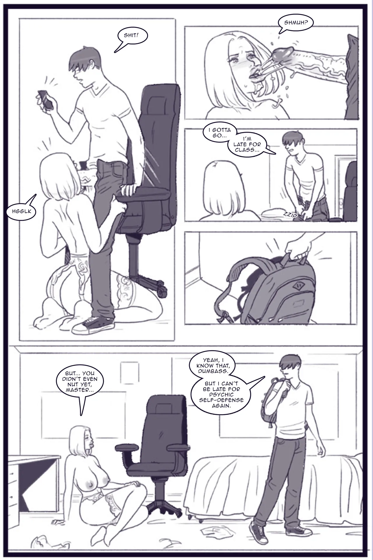 Xavier Academy Bimbofied porn comic picture 5