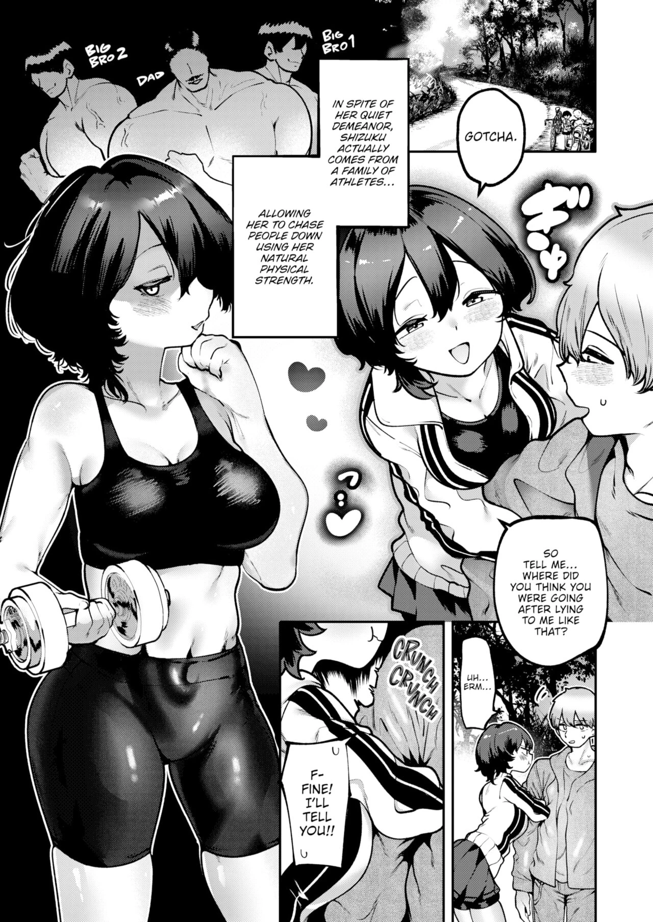 Yandere-chan is a Physical Elite porn comic picture 5