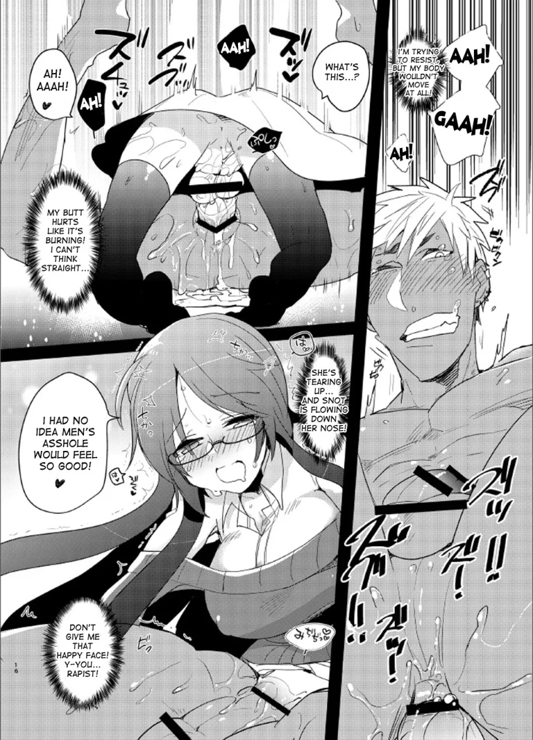Yarichin no Ore ga Boukan ni Osowareteta Otonashii Classmate (Kyonyuu) o Tasukete Kuou to Shitara Gyaku ni Kyokon Futanari Chinpo Sokuochi shita Toki no Hanashi porn comic picture 14