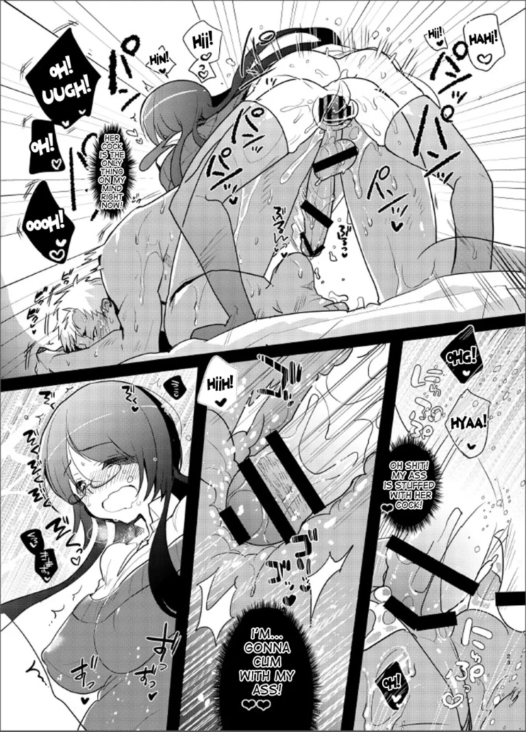 Yarichin no Ore ga Boukan ni Osowareteta Otonashii Classmate (Kyonyuu) o Tasukete Kuou to Shitara Gyaku ni Kyokon Futanari Chinpo Sokuochi shita Toki no Hanashi porn comic picture 20