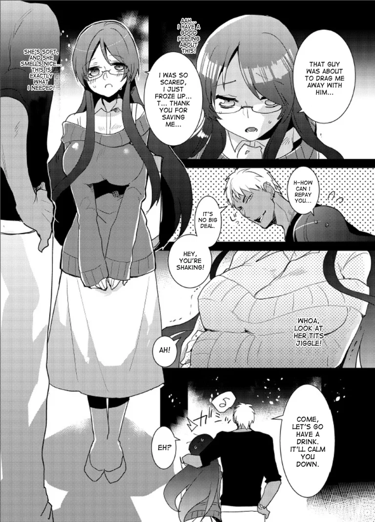 Yarichin no Ore ga Boukan ni Osowareteta Otonashii Classmate (Kyonyuu) o Tasukete Kuou to Shitara Gyaku ni Kyokon Futanari Chinpo Sokuochi shita Toki no Hanashi porn comic picture 5