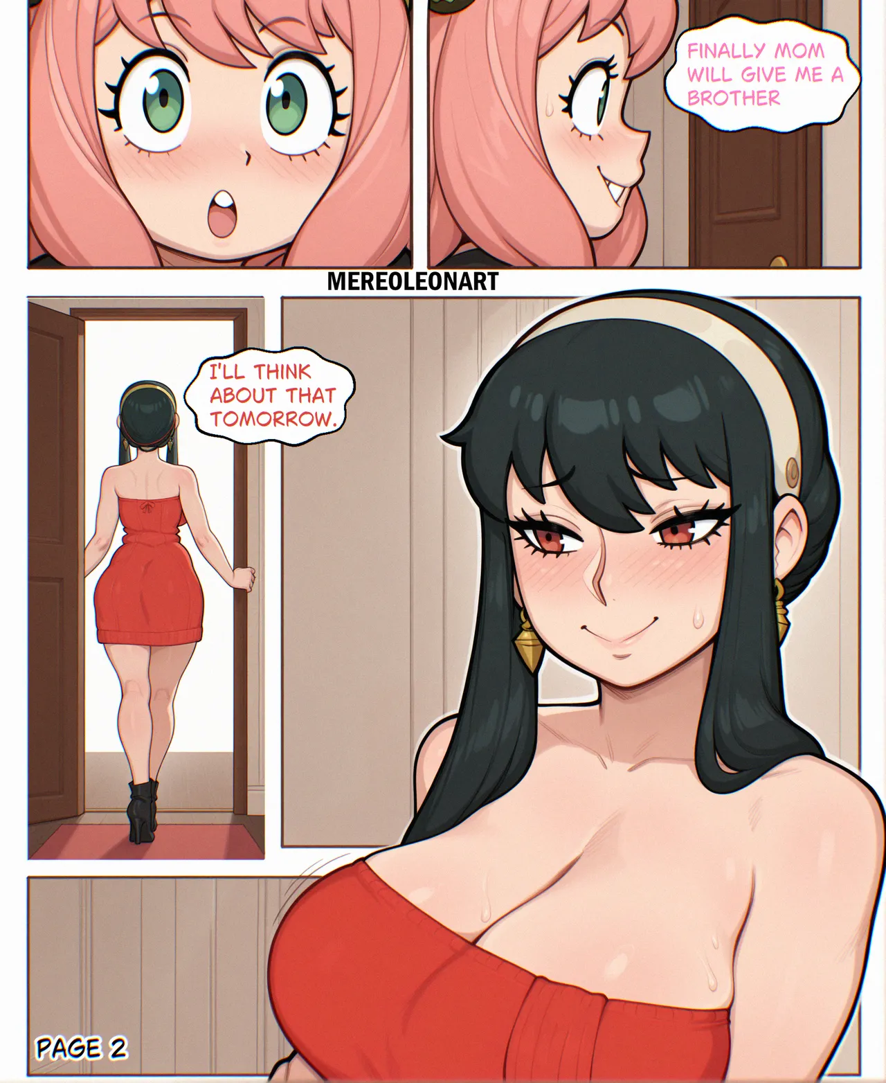Yor briar Comic porn comic picture 2