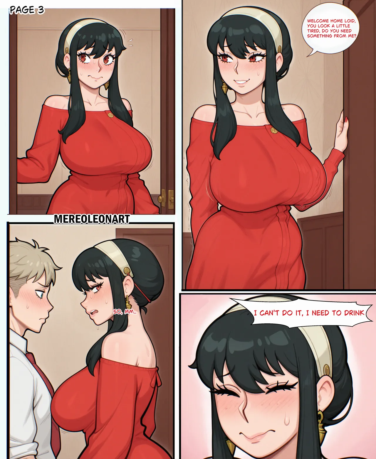 Yor briar Comic porn comic picture 3