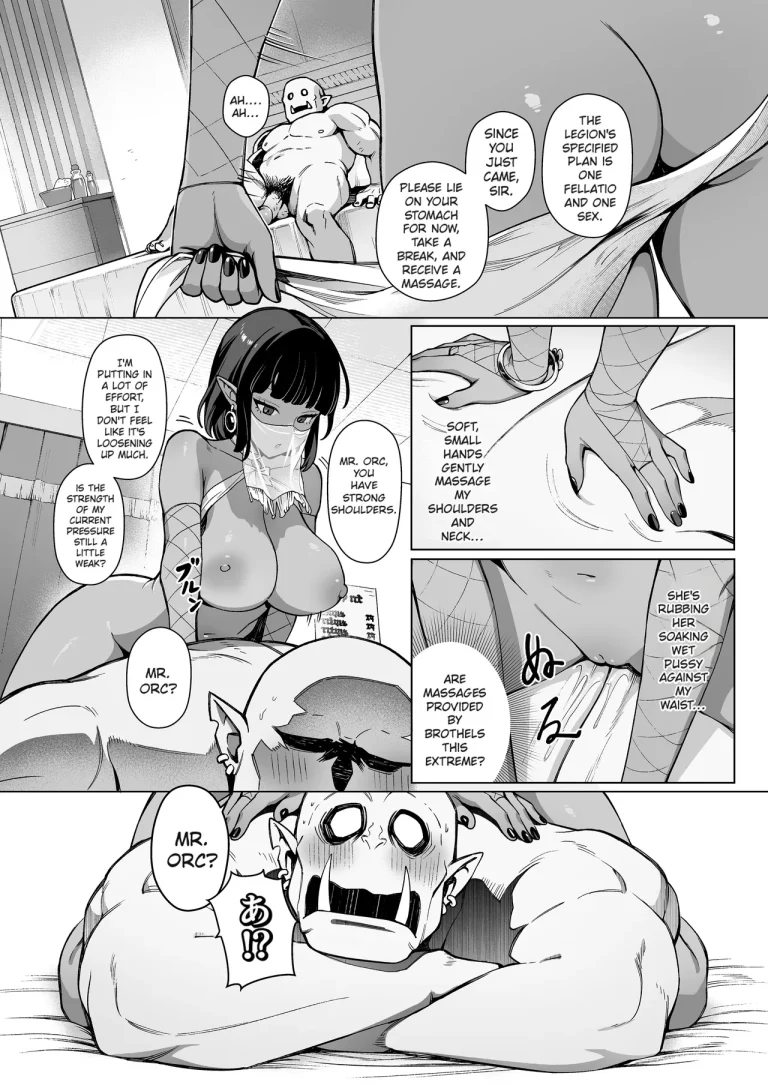 Yosei Shoukan 3-goushitsu Lacy ~Kasshoku Hada Elf o Shimei Shita Dotei Orc~ porn comic picture 16