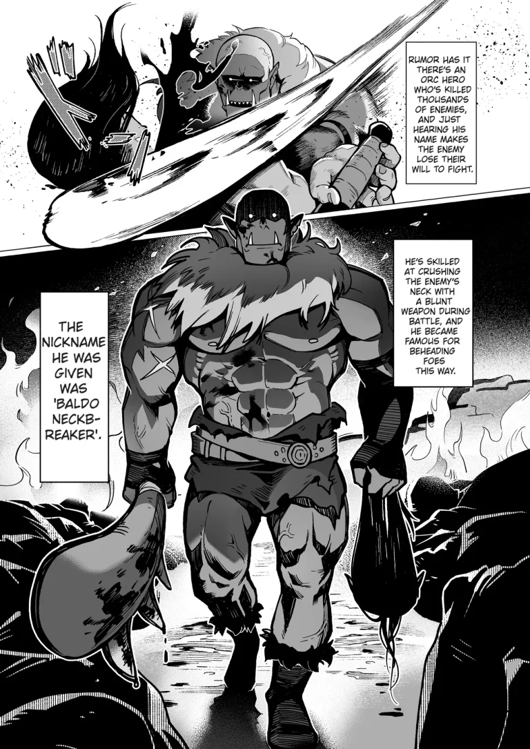 Yosei Shoukan 3-goushitsu Lacy ~Kasshoku Hada Elf o Shimei Shita Dotei Orc~ porn comic picture 2