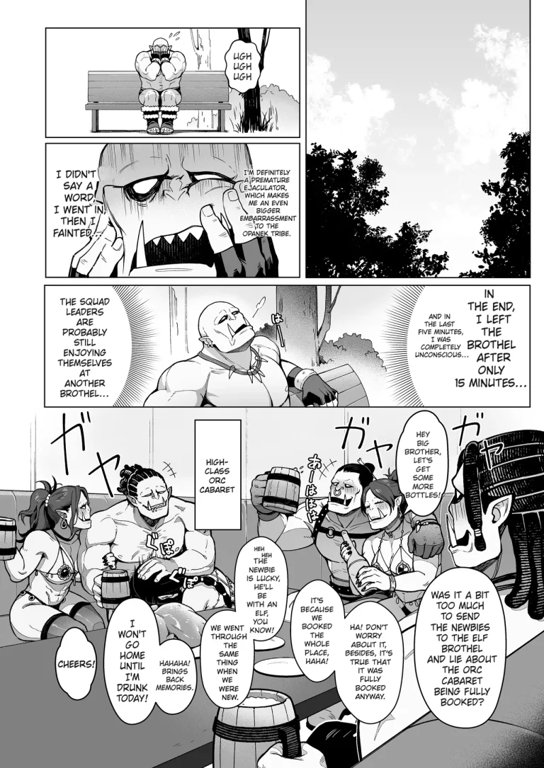Yosei Shoukan 3-goushitsu Lacy ~Kasshoku Hada Elf o Shimei Shita Dotei Orc~ porn comic picture 24