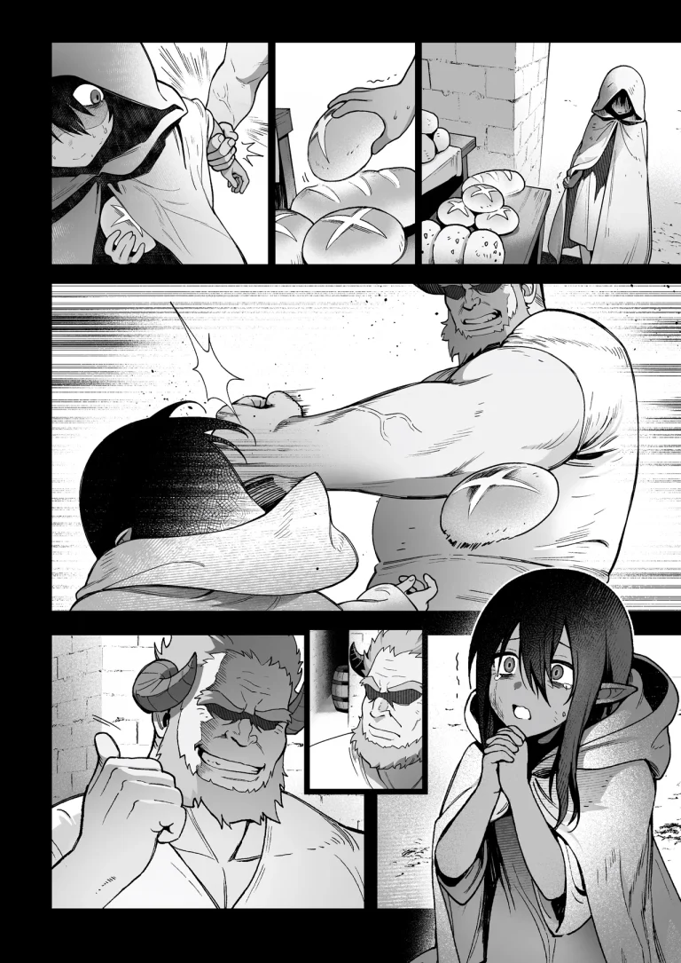 Yosei Shoukan 3-goushitsu Lacy ~Kasshoku Hada Elf o Shimei Shita Dotei Orc~ porn comic picture 28