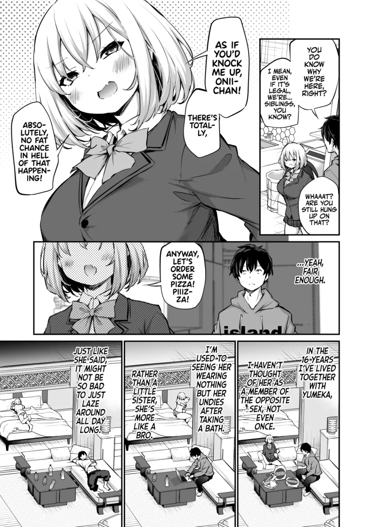 You Must Breed Your Sister To Leave This Island | Imouto Haramasenai to Derarenai Shima porn comic picture 6