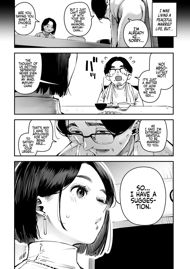 Your Sex Drive is just too much, so have Sex with other men! Mayumi-san gets Permission to Cheat! | Uwaki Kounin Mayumi-san Seiyoku, Tsuyosugiru Kara Hoka no Otoko to Sex Shite!! porn comic picture 13