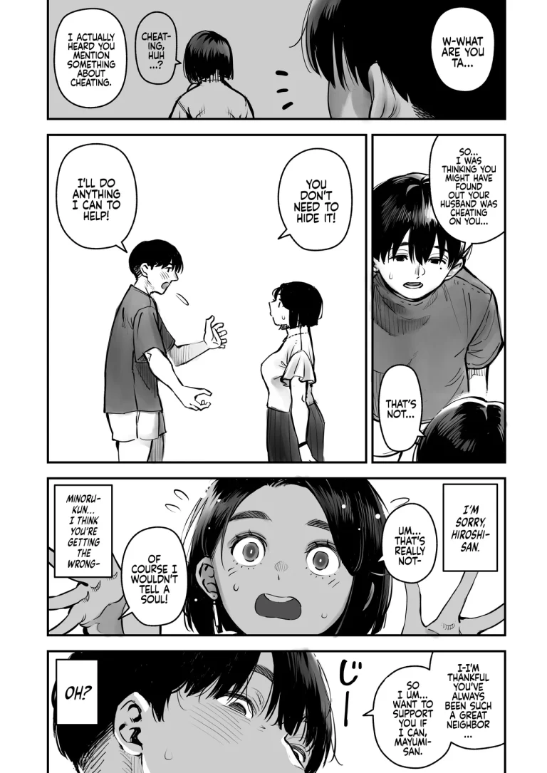 Your Sex Drive is just too much, so have Sex with other men! Mayumi-san gets Permission to Cheat! | Uwaki Kounin Mayumi-san Seiyoku, Tsuyosugiru Kara Hoka no Otoko to Sex Shite!! porn comic picture 16