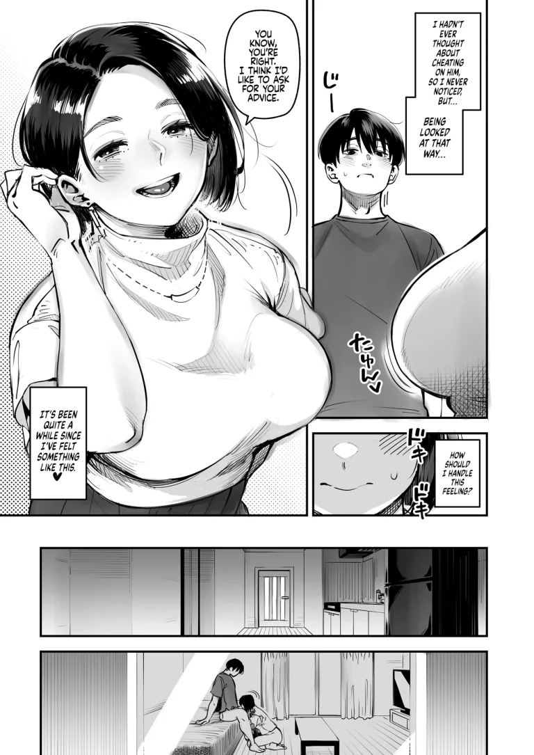 Your Sex Drive is just too much, so have Sex with other men! Mayumi-san gets Permission to Cheat! | Uwaki Kounin Mayumi-san Seiyoku, Tsuyosugiru Kara Hoka no Otoko to Sex Shite!! porn comic picture 17