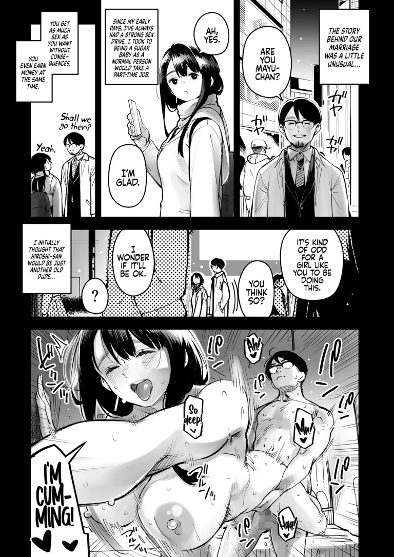 Your Sex Drive is just too much, so have Sex with other men! Mayumi-san gets Permission to Cheat! | Uwaki Kounin Mayumi-san Seiyoku, Tsuyosugiru Kara Hoka no Otoko to Sex Shite!! porn comic picture 9