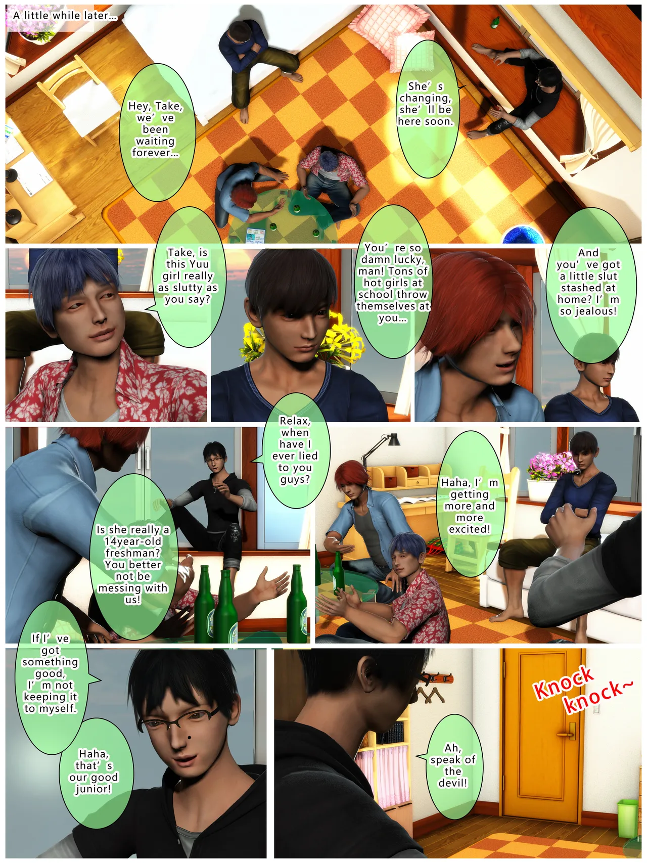Yuu's Diary Boarding 3 porn comic picture 35