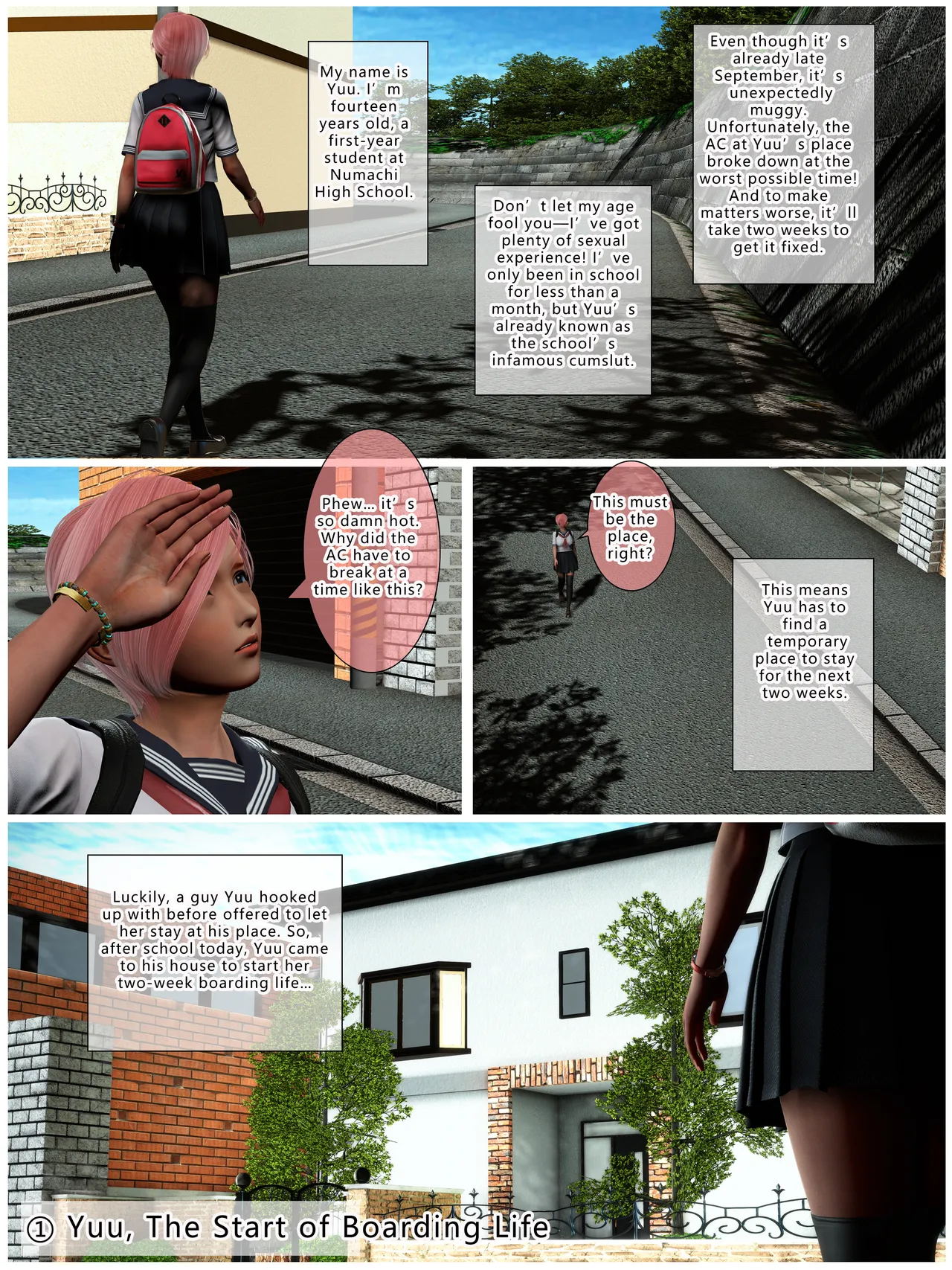 Yuu's Diary Boarding 3 porn comic picture 4