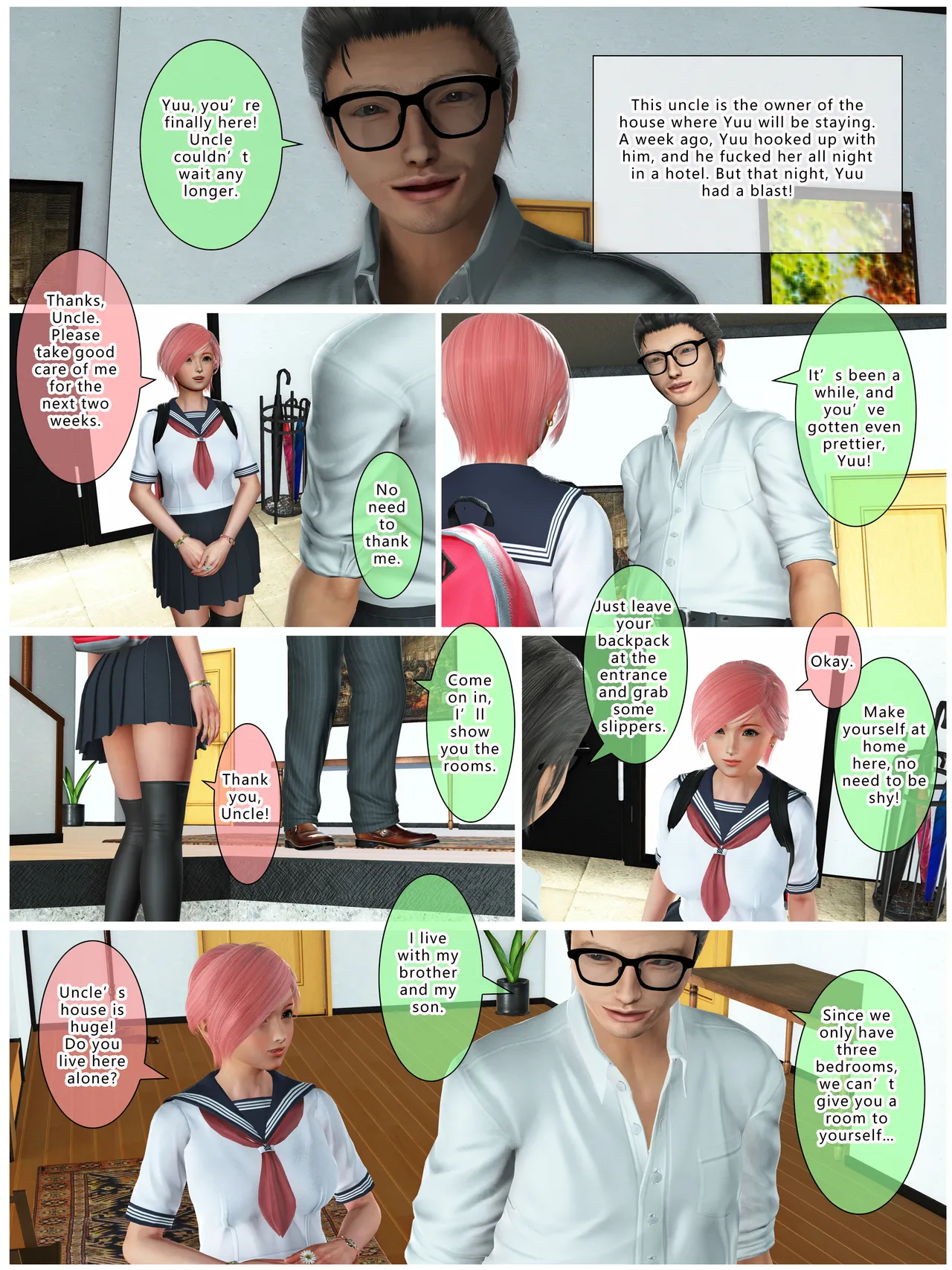 Yuu's Diary Boarding 3 porn comic picture 6